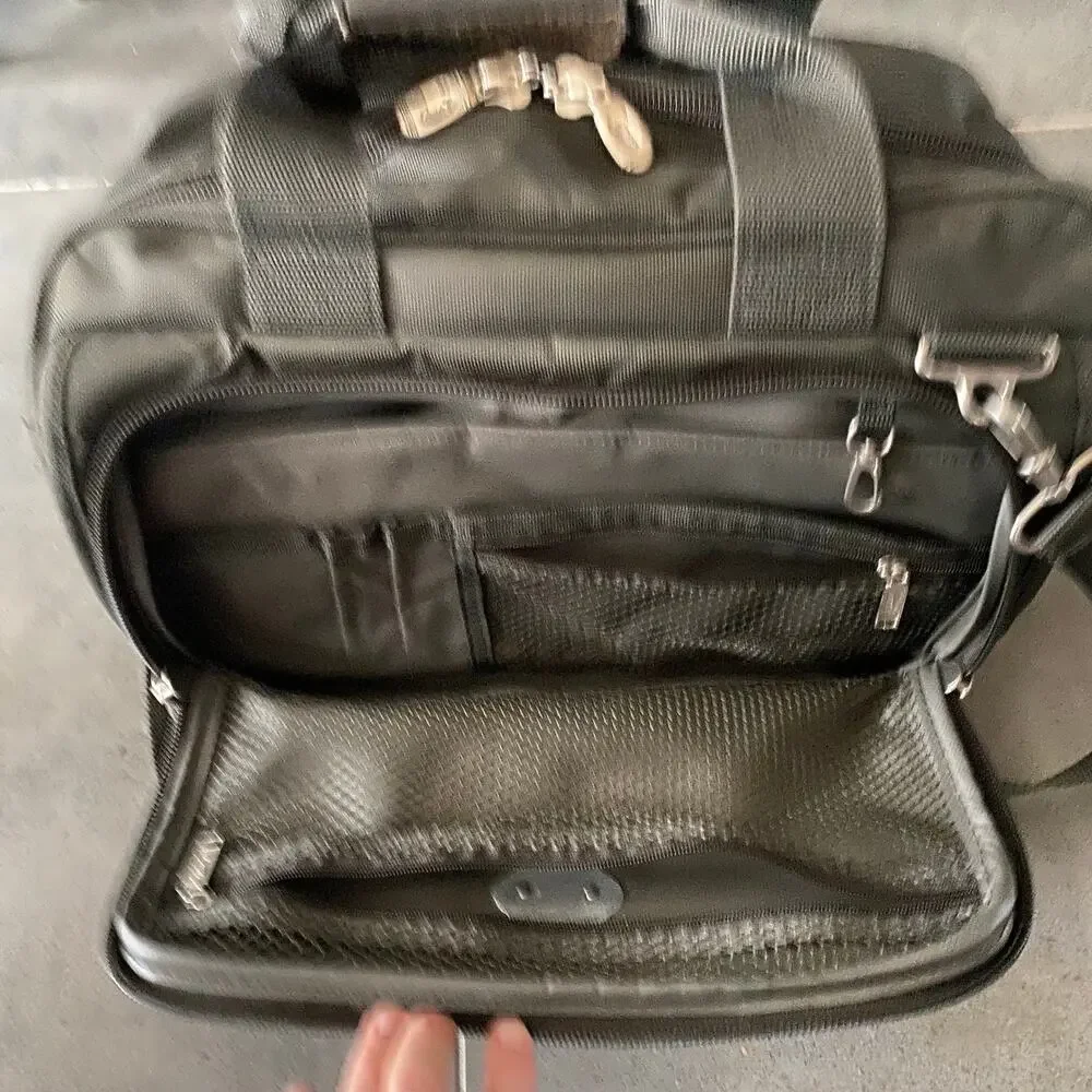 Ricardo Beverly Hills Omega Plus Carry‎ On Back Luggage w Shoulder Strap Clean!